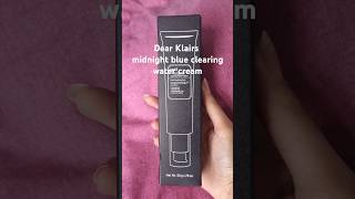 Dear Klairs midnight blue clearing water cream 💙 yesstyleinfluencers yesstylereview dearklairs [upl. by Adnirem]