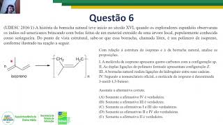 POLÍMEROS  QUÍMICA  Resolução de Exercícios [upl. by Ahsoem637]