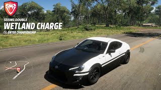 TRIAL  SEEING DOUBLE with AE86 colored TOYOTA 86 RWD 313ps NA PI700 FORZA HORIZON 5 GAMEPLAY [upl. by Tarra56]