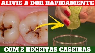 Top 2 Remédio Caseiro Para Dor de Dente Que TRATA e ALIVIA a Dor Rápido  2019 [upl. by Tecil455]