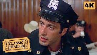 Serpico 1973 Official 4K Trailer  Al Pacino [upl. by Ennis545]