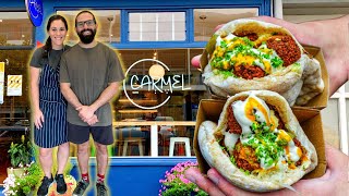 Auckland’s best lunch  Life changing Israeli street food [upl. by Allehcram]