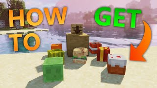 How to Get Player Heads  Mini Blocks In Minecraft 1193 Java [upl. by Amata]