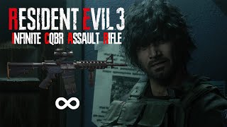 Resident Evil 3 Remake  Infinite CQBR Assault Rifle Only in Inferno Full Gameplay [upl. by Sile]