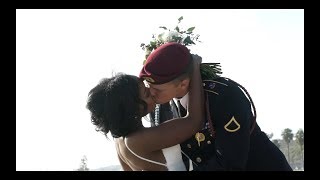 Sean and Sierra  Our Wedding Video  Romantic Interracial Wedding  Military Wedding [upl. by Ruamaj]