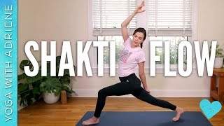 Shakti Power Flow  Yoga With Adriene [upl. by Perren574]