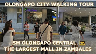 SM OLONGAPO CENTRAL WALKING TOUR 4K THE LARGEST MALL IN ZAMBALES [upl. by Hsur645]