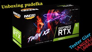 Unboxing Geforce INNO3D RTX 3060Ti TWIN X2 LHR [upl. by Jami]