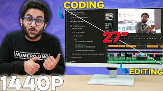 27 Inch 1440P Monitor For Coders amp Editors  BenQ GW2790QT [upl. by Nirual]