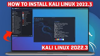 How To Install Kali Linux 20223  Kali Linux 20223 [upl. by Stranger]