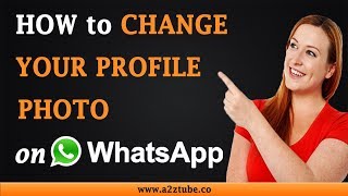 How to Change Profile Photo on WhatsApp Android [upl. by Boff]