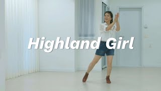 Highland Girl NewcomerNovice  Line Dance [upl. by Keyes]