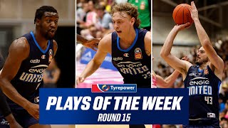 NBL24 Melbourne United Plays of the week  Round 15 v Breakers [upl. by Jesher374]