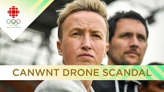 Reaction to Canadas soccer drone scandal from Paris [upl. by Gaudet243]