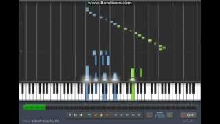 Tinys Exercise Art Tatum  Synthesia [upl. by Lehte]