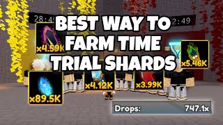 Best Way To Farm Time Trial Shards  Worlds Shards in Anime Fighters Simulator  Roblox [upl. by Files]