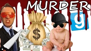 Garrys Mod Murder  BABY TRICK SHOTS 92 [upl. by Cindelyn]