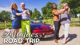 Strictly Come Dancing champions Ore Oduba and Joanne Clifton  Celebrity Antiques Road Trip Season 7 [upl. by Lull]