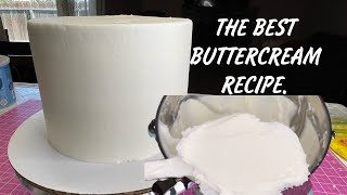 LA MEJOR RECETA DE CREMA DE MANTEQUILLA BUTTERCREAM video bien explicado [upl. by Joshi]