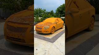 Car wash video  miniwood toy woodworking art skillhands crafts shorts [upl. by Valtin791]