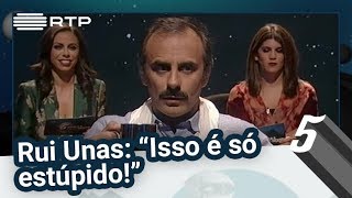 Rui Unas “Isso é só estúpido”  5 Para a MeiaNoite [upl. by Ashok]