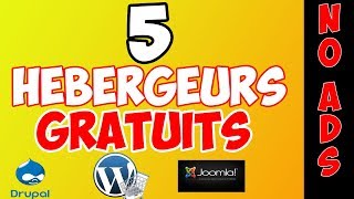 5 hébergeurs gratuits sans pub [upl. by Maurise]