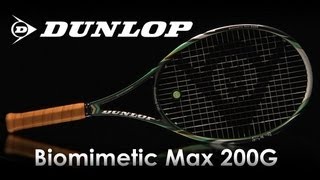 Dunlop Biomimetic Max 200G Racquet Review [upl. by Emanuela]