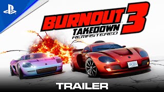 Burnout 3Takedown Remastered  Teaser Trailer  PS5 [upl. by Hayden]