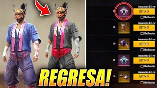 regresan a free fire Eskins veteranas SOY EUDITO off [upl. by Frentz482]