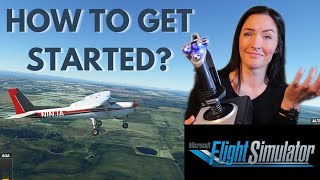 Flight Simulator 2020 Flight LESSONS  HOW TO GET STARTED  Pilot Teaches How to FLY  Tutorial 1 [upl. by Lambertson]