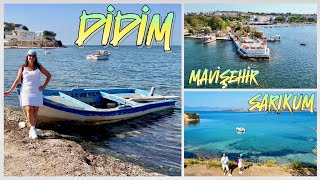 Didim Mavişehir ve Sarıkum 🇹🇷 [upl. by Ahsoik]