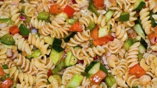 Italian Dressing Pasta Salad  Healthy Dish How to Make Pasta Salad [upl. by Henry]