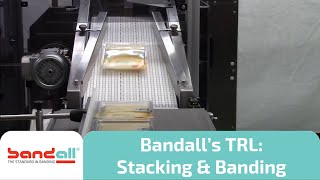 Bandall TRLs stacking and banding packages with Cheese slices [upl. by Suravart]