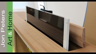 Interior Design Tips  Making the Top of a TV Lift Cabinet by Jon Peters [upl. by Mazel]