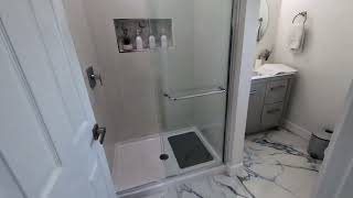 DreamLine Alliance Pro LT Semi Frameless Bypass Sliding Shower Door in Chrome and Clear Glass Revie [upl. by Cirtap]