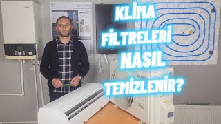 Klima Filtreleri Nasıl Temizlenir Klima Bakımı Neden Yapılmalı 2024 [upl. by Hasile711]