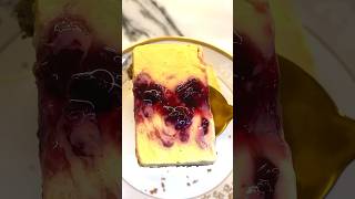 NoBake Mango Cherry Cheesecake ASMR  Cheesecake without Cream cheese  shorts asmr trending [upl. by Niboc83]