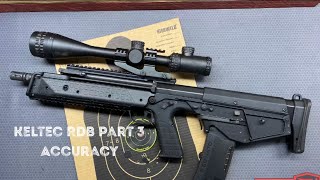 Keltec RDB Part 3 Accuracy [upl. by Godspeed428]