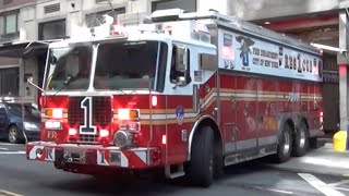 FDNY rescue 1 responding 4123 [upl. by Coben192]