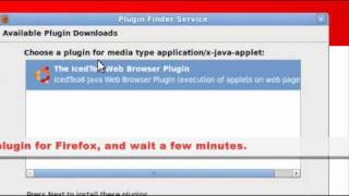 Install Java FireFox Plugin in Ubuntu Linux 1004 LTS Terminal Command prompt [upl. by Trelu]