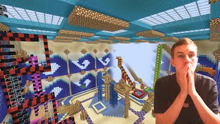 NA EEN LANG TIJD IS ONZE MEGA WATERPARK EINDELIJK AF IN MINECRAFT DEEL 4 [upl. by Eemiaj]