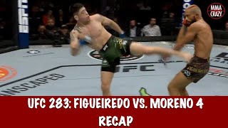 UFC 283 Deiveson Figueiredo vs Brandon Moreno 4 Recap [upl. by Everara648]