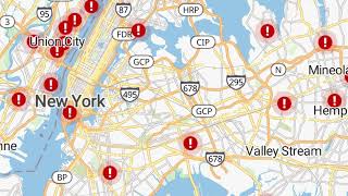 OUTAGE MAP CURRENTLY IN NYC😳 [upl. by Rella]