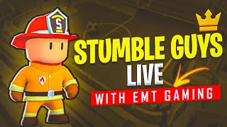 STUMBLE GUYS LIVE  UNLIMITED LEGENDRY BLOCK DASH  CODE IN INDIA WEST SERVER EMT GAMING [upl. by Airdnaz]