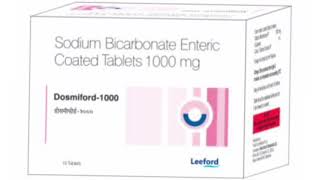 Dosmiford 1000 Tablets Sodium Bicarbonate Enteric Coated Tablets 1000 mg [upl. by Nomead]