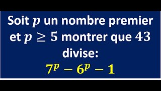 Arithmétique Iran congruence olympiades de maths mathématiques maths académie [upl. by Tom]