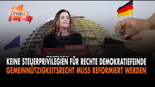 Wissler will rechten Demokratiefeinden die Steuerprivilegien streichen [upl. by Merchant667]