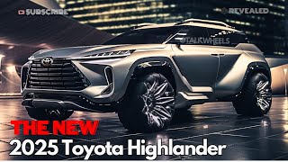 2025 Toyota Highlander  Kluger  All New Redesigned [upl. by Atalee]