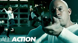 Dom Toretto Defeats Deckard Shaw Furious 7 Final Fight  All Action [upl. by Shantee151]