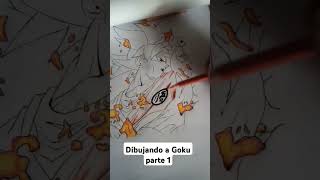 drawing goku fase dios parte 1dragonball animeedit viralshort ✏️💯😱 [upl. by Kred]